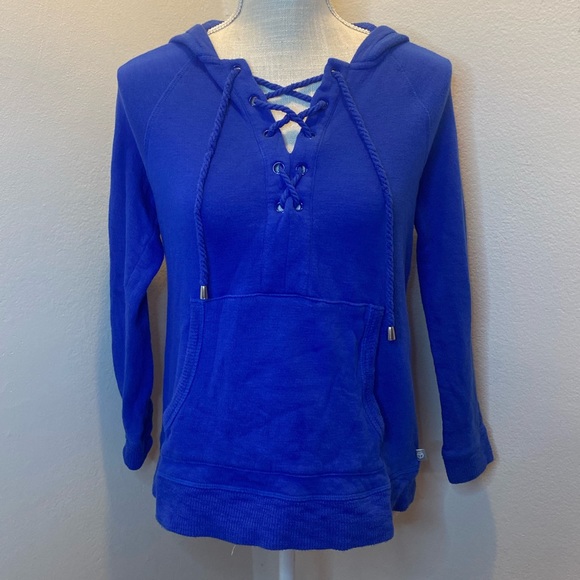 Talbots Blue Hoodie Sweatshirt - Picture 1 of 6